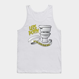 Lets Potty Tank Top